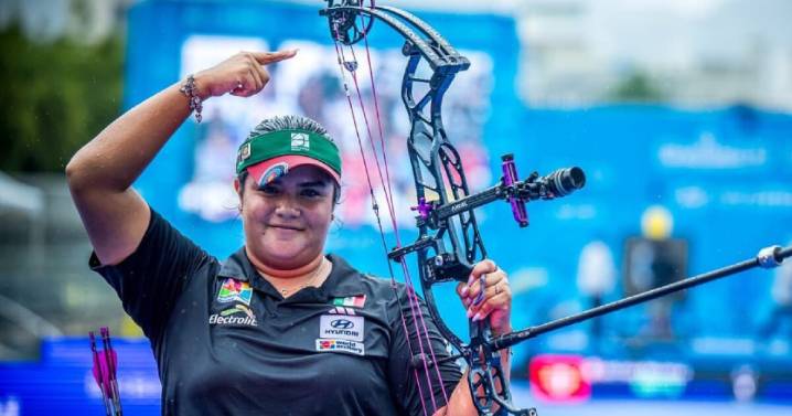 ¡Histórica! La mexicana Andrea Becerra se corona campeona mundial de tiro con arco