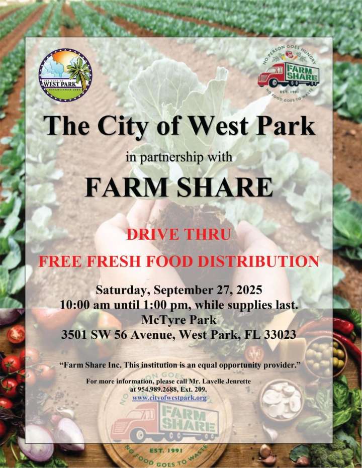 West Park – Free Food Distribution