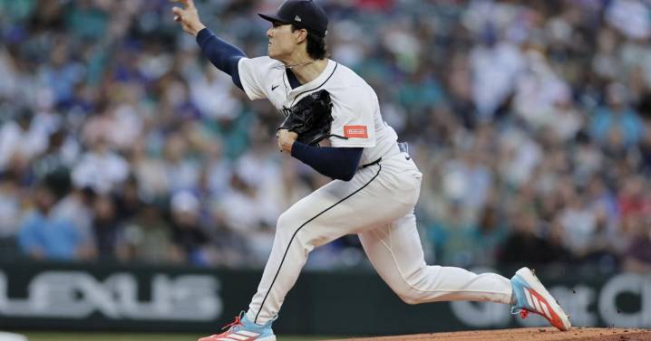 Woo strikes out 13 as Mariners beat Angels 5