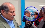 Congresista Héctor Valer escupe a periodista en la cara (VIDEOS)