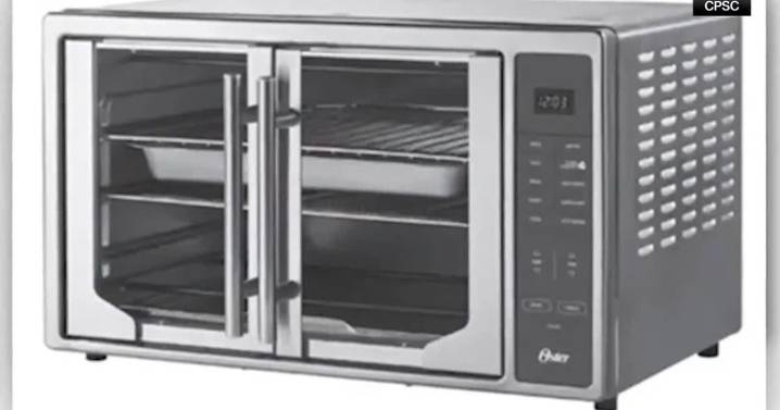Countertop ovens recalled nationwide due to burn risk
