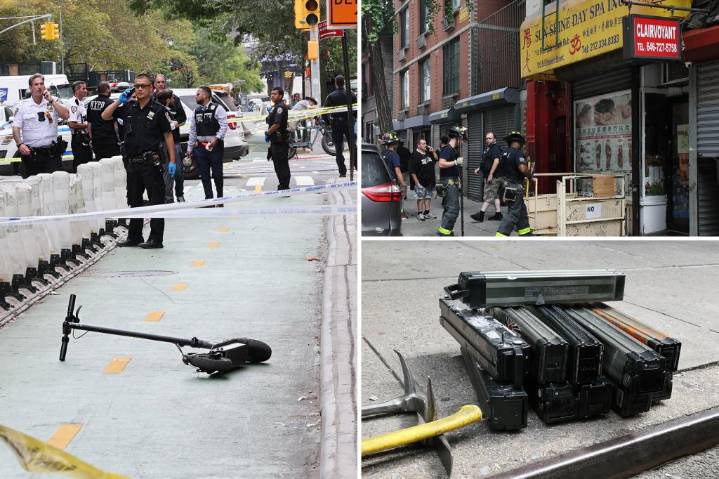 Two shot, including 63-year-old innocent bystander, in broad daylight gunfire on NYC street