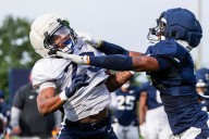 Penn State's James Franklin explains why Quinton Martin didn't play vs. Nevada