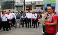 Inaugura Azucena Cisneros rutas de Transporte Rosa en Ecatepec