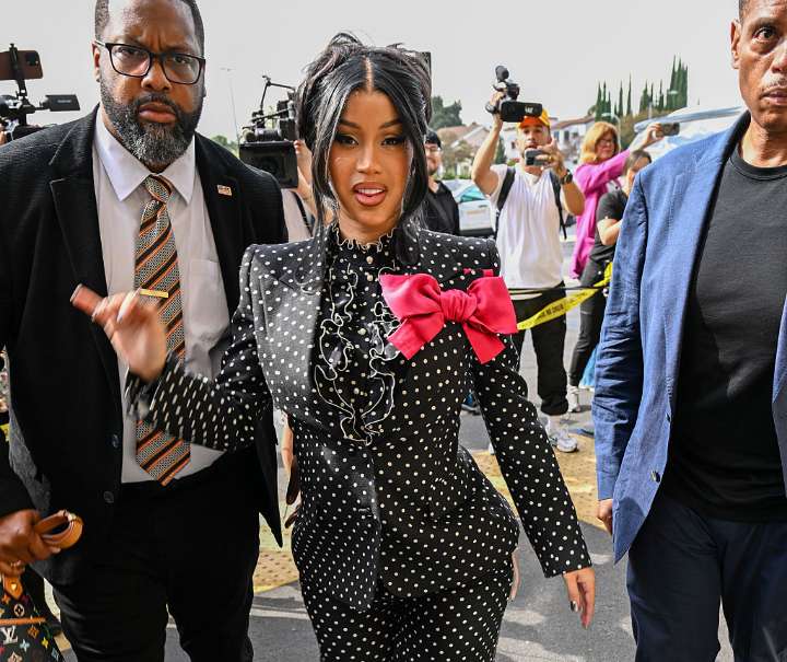 Case Closed Cardi Found Not Liable In $24 Million Assault And Battery Trial, Trolls Pregnancy Rumors With Open Shirt Celebration