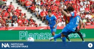 Julián Álvarez se enojó por el cambio de Simeone ante Mallorca