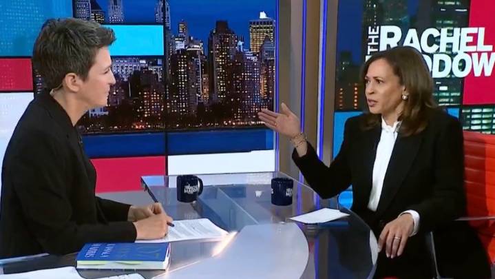 Rachel Maddow's Kamala Harris Interview: Jimmy Kimmel's Return, Feckless Billionares