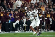 Leavitt, Tyson provide spark in ASU's 34-15 win over Texas State
