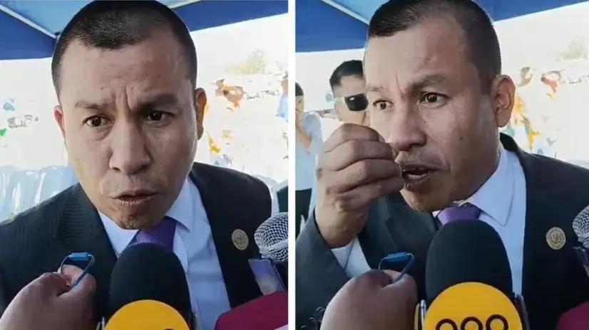 Alcalde de La Joya asiste a actividad en presunto estado de ebriedad: "¿Qué de malo hay en brindar?"