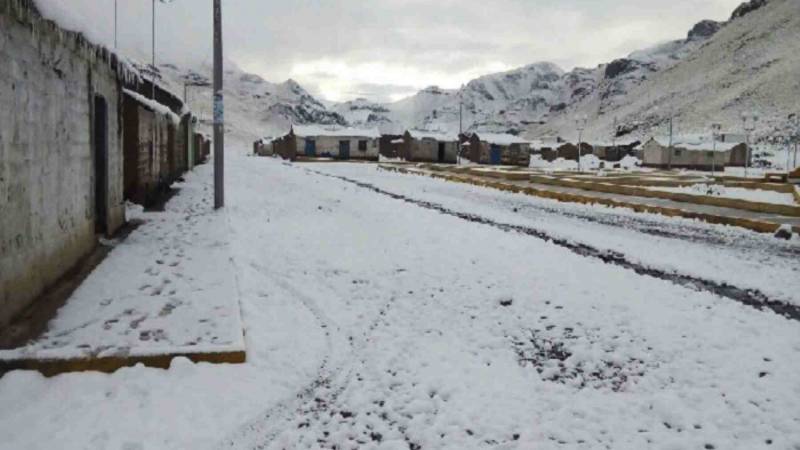 Advierten descenso de la temperatura nocturna en la sierra sur: se esperan hasta