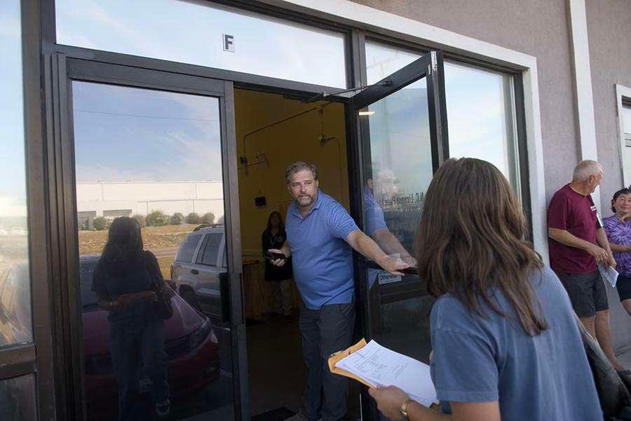The Outer Banks Voice -   Doors open at Kitty Hawk License Plate Agency