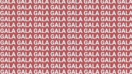 Solo una vista muy entrenada puede encontrar la palabra 'Gula' en menos de 5 segundos