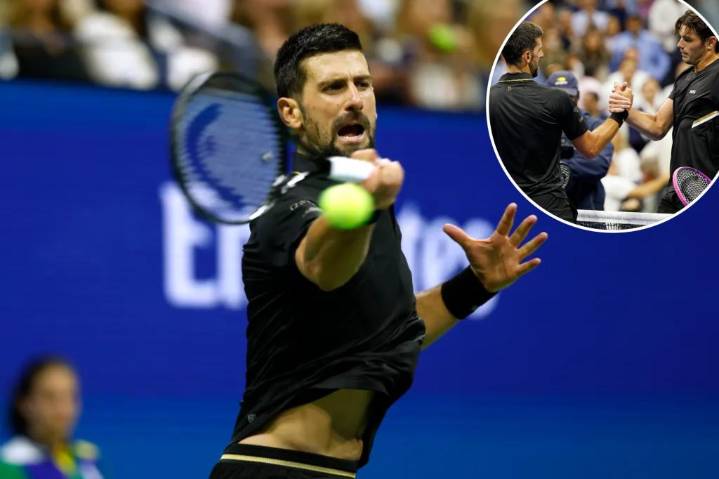 Novak Djokovic proves once again he can make time stop at US Open