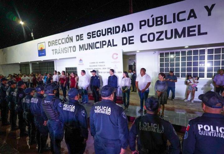 Proyectan cuartel de la policía con recursos de cruceristas en Cozumel