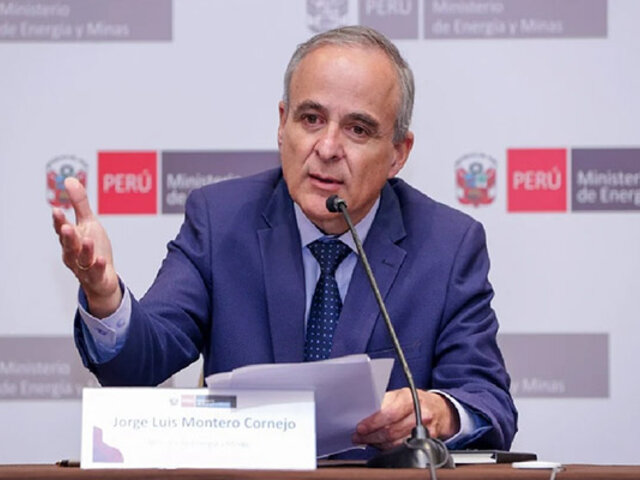 Ministro Montero sobre proyecto minero Conga: Por ahora no está en la agenda del Ejecutivo