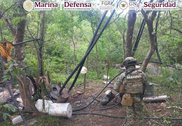 Aseguran 21 toneladas de metanfetamina en 2 narcolaboratorios ligados a ‘Los Mayos’