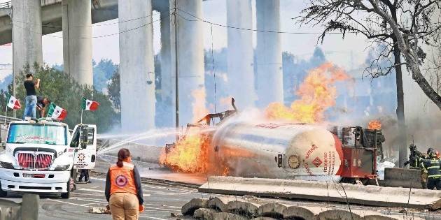 Muere chofer de la pipa accidentada en Iztapalapa; ya son 19 los fallecidos