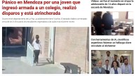 Conmoción nacional: así cubren los medios de Argentina el caso de la alumna atrincherada en La Paz