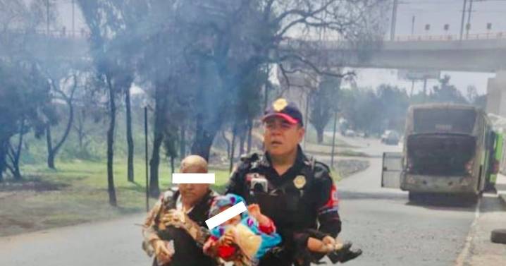 Sergio Ángel Soriano, el policía que auxilió a abuelita y nieta tras explosión en Iztapalapa: “Lamentablemente no pude salvar a todos”