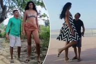 Couple with 1.5-feet between them defend their height gap love
