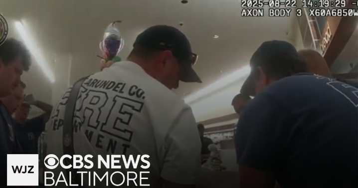 Anne Arundel County Police corporal saves man’s life after collapse in grocery store