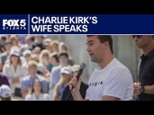 Charlie Kirk's wife talks, ICE agent shoots suspect