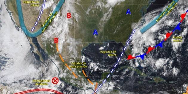 SMN alerta por lluvias fuertes e inundaciones en varios estados de México esta semana