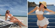 PHOTOS: Hottest Celebrities in White Bikinis Exposed