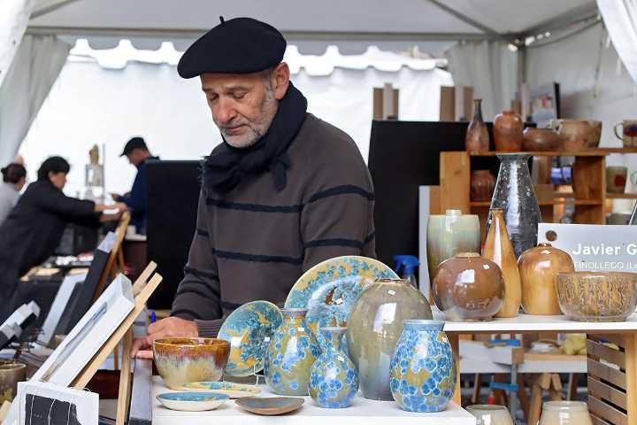La 45º edición de la Feria de la Cerámica de León reúne a 20 artesanos por San Froilán
