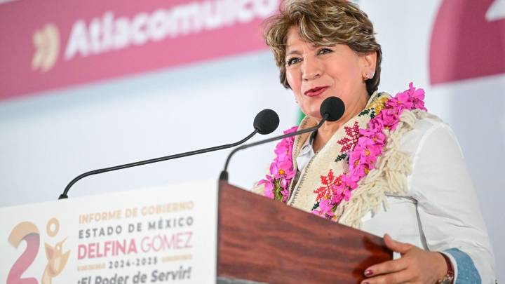 Rinde Delfina informe regional en Atlacomulco, cuna de priismo