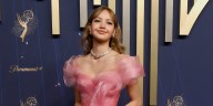 Lisa Gets Glam in a Pink Lever Couture Dress at Emmys 2025 | 2025 Emmy Awards, Emmy Awards, Lisa