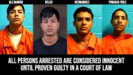 Four Venezuelan gang members arrested in connection with ATM burglaries