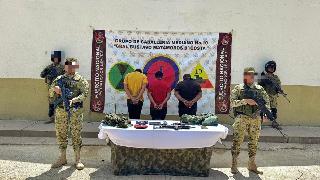 Caen tres presuntos integrantes del Eln en Maicao, La Guajira: serían los encargados de realizar extorsiones a pequeños y medianos comerciantes