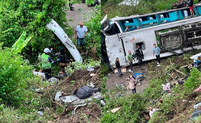 Bus con hinchas del Pereira cayó a un abismo tras el juego con Boyacá Chicó