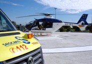 Una gijonesa y su hijo de 16 años heridos graves en un accidente en coche en Guadalajara