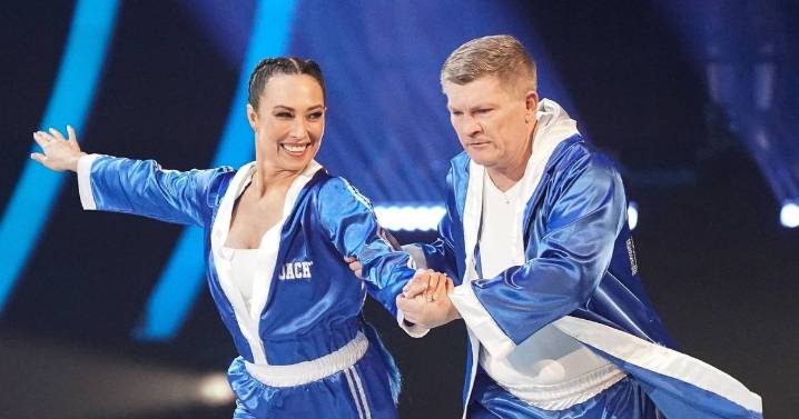 Ricky Hatton's Dancing On Ice partner shares final texts between them a week ago as she says he 'seemed in good form'