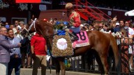 'Antiquarian' wins near-disastrous Jockey Club Gold Cup Stakes