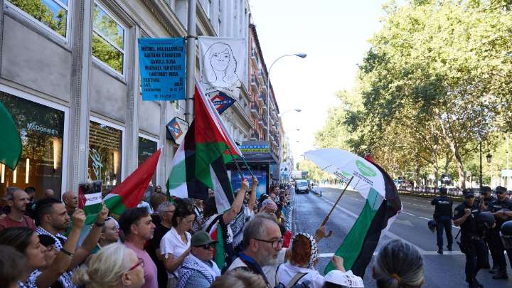 Cancelada la ceremonia de podio de la Vuelta tras la suspensión de la última etapa por las protestas propalestinas