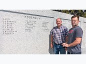Long-lost names of 23 veterans added to Brant War Memorial