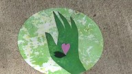 Virginia church marks where ICE detained community members with stickers