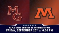 Live at 6 p.m.: Maple Grove Crimson vs. Moorhead Spuds in high school football