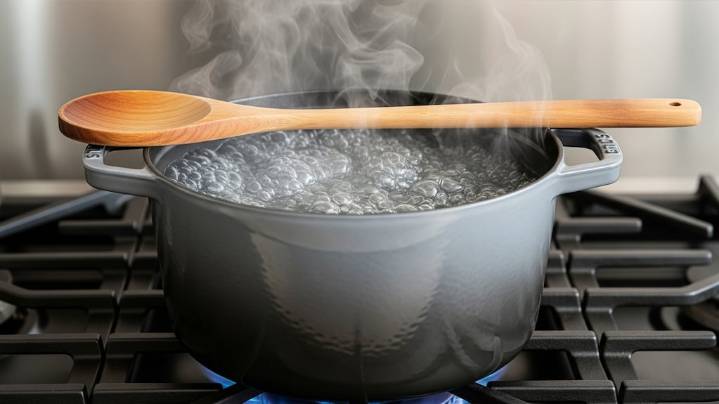 Pocos lo saben: por qué recomiendan poner una cuchara de madera sobre una olla hirviendo