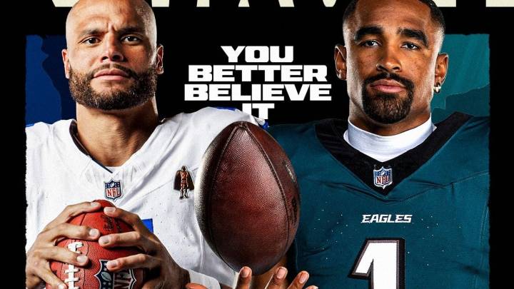 Cowboys vs. Eagles abre la temporada 2025 de la NFL: horario, cuándo y dónde ver