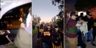 Video: así fue el tiroteo entre la policía y los dos delincuentes que murieron baleados mientras huían con dos menores como rehenes