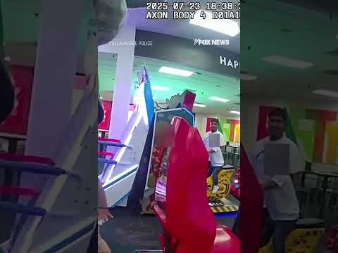 CHUCK E. 'BUSTED': A Florida man in a Chuck E. Cheese costume was cuffed mid