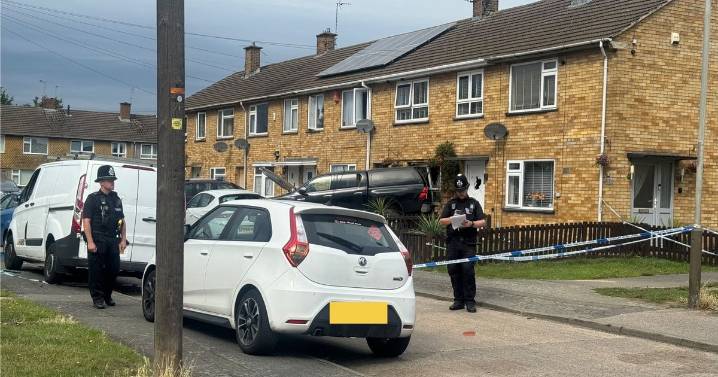 Car reportedly driven into house amid Leicester incident