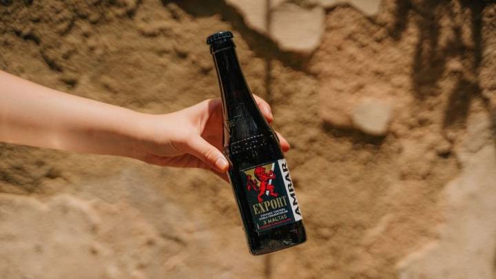 La mejor cerveza tostada del mundo se escribe con A, de Aragón y de...