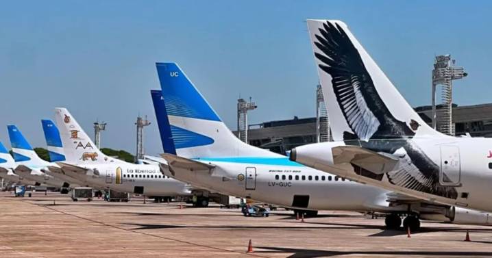 Argentina aumentó su tráfico aéreo en julio: qué aerolíneas lo impulsaron y los vuelos en Chile, Brasil y Perú