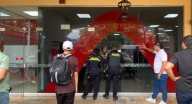 ‘Taquillazo’ en Davivienda del Centro Comercial Las Olas Hasta el momento se desconoce el valor total hurtado.