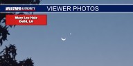 Venus and Crescent Moon Visible, Near Each Other Friday Morning
